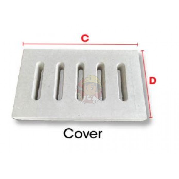 500 X 300MM PENUTUP LONGKANG (COVER / SET)